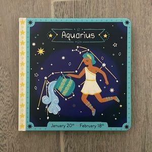 Aquarius baby book January 20- February 18th new